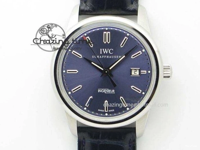 MIROTIME 0105 MARK XVIII Le Petit Prince IW327004 SS FKF 1:1 Best Edition Blue Dial On Brown Leather Strap Trendsetting 7117